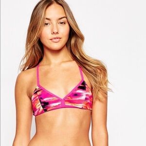 Women's Pink Cloud Nine Power Triangle Bikini Top